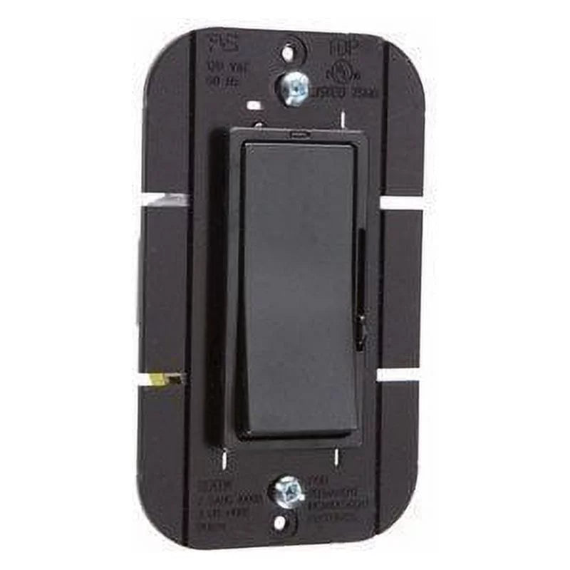 Legrand Harmony 1100W Decorator Sizeingle Pole Dimmer in Black