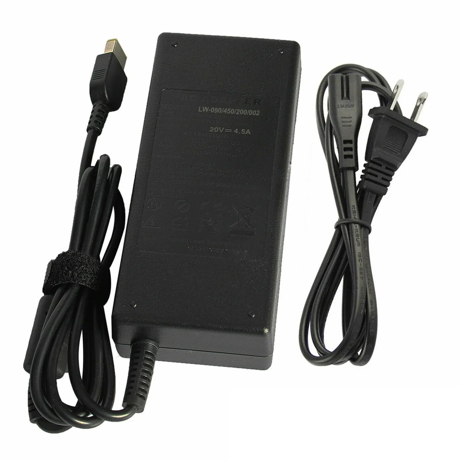50PCSize of 20V 4.5A 90W AC Adapter Charger For Lenovo Thinkpad 0B46994 Power Sizeupply