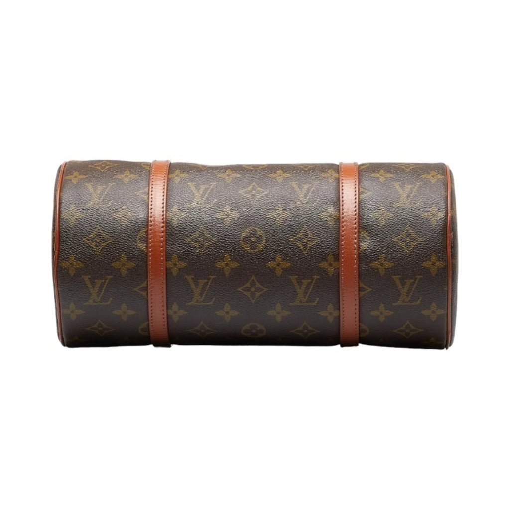 Pre-Owned Louis Vuitton Monogram Papillon 30 (Old) Handbag M51385 Brown PVC Leather Ladies LOUISize VUITTON (Good)