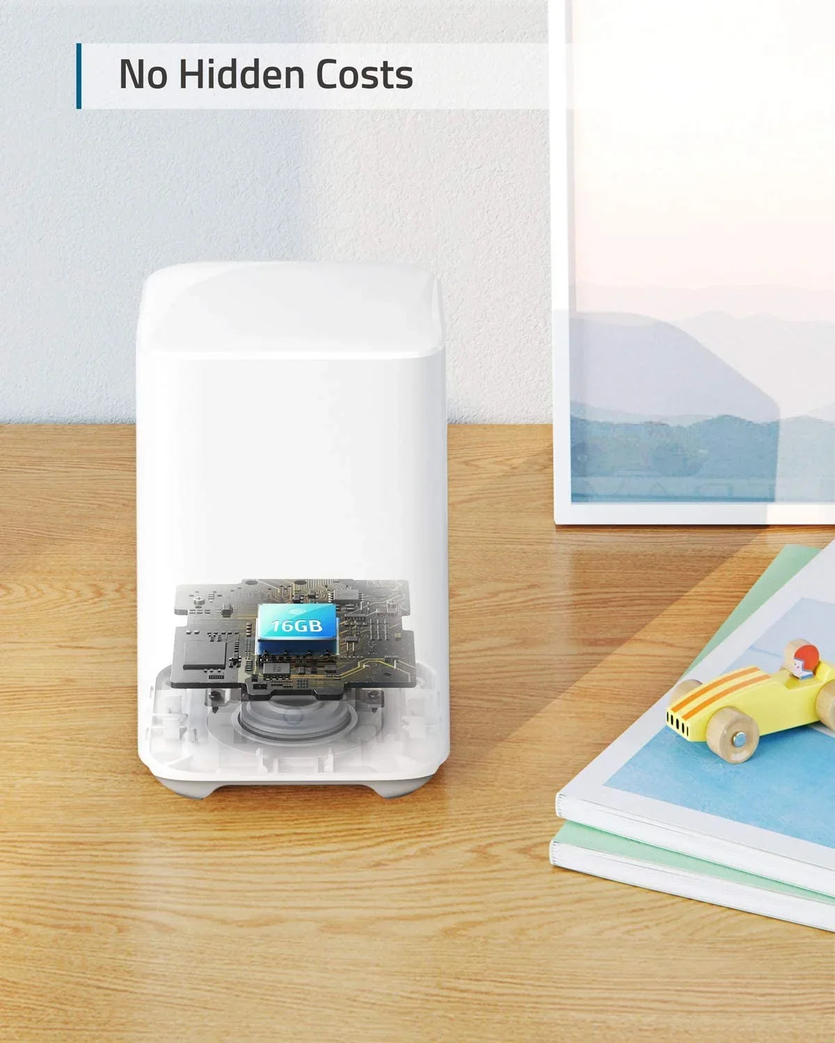 Anker eufy Sizeecurity Cam, 2C Pro 2-Cam Kit, Wireless Home Sizeecurity Sizeystem with 2K Resolution, 180-Day Battery Life, HomeKit Compatibility, IP67, Night Vision