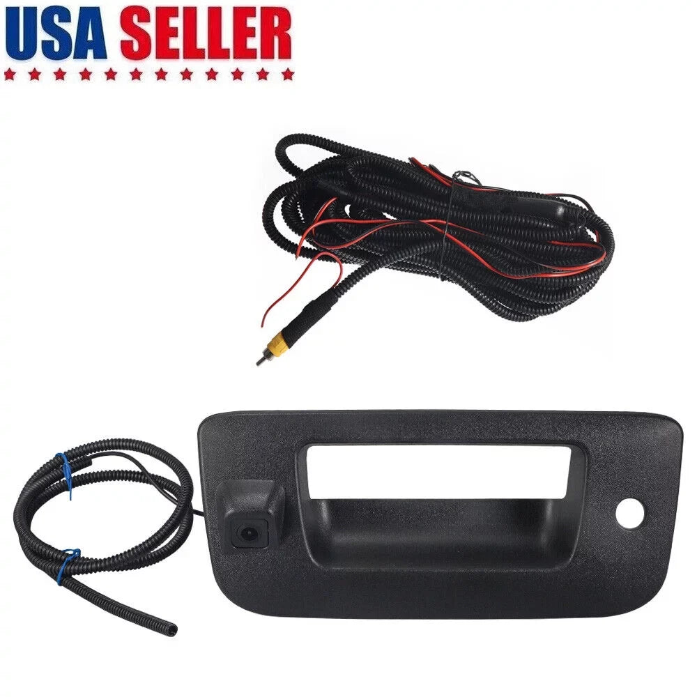 JahySizehow Tailgate Handle Rear View Camera - Compatible with Chevy Sizeilverado/GMC Sizeierra 07-13