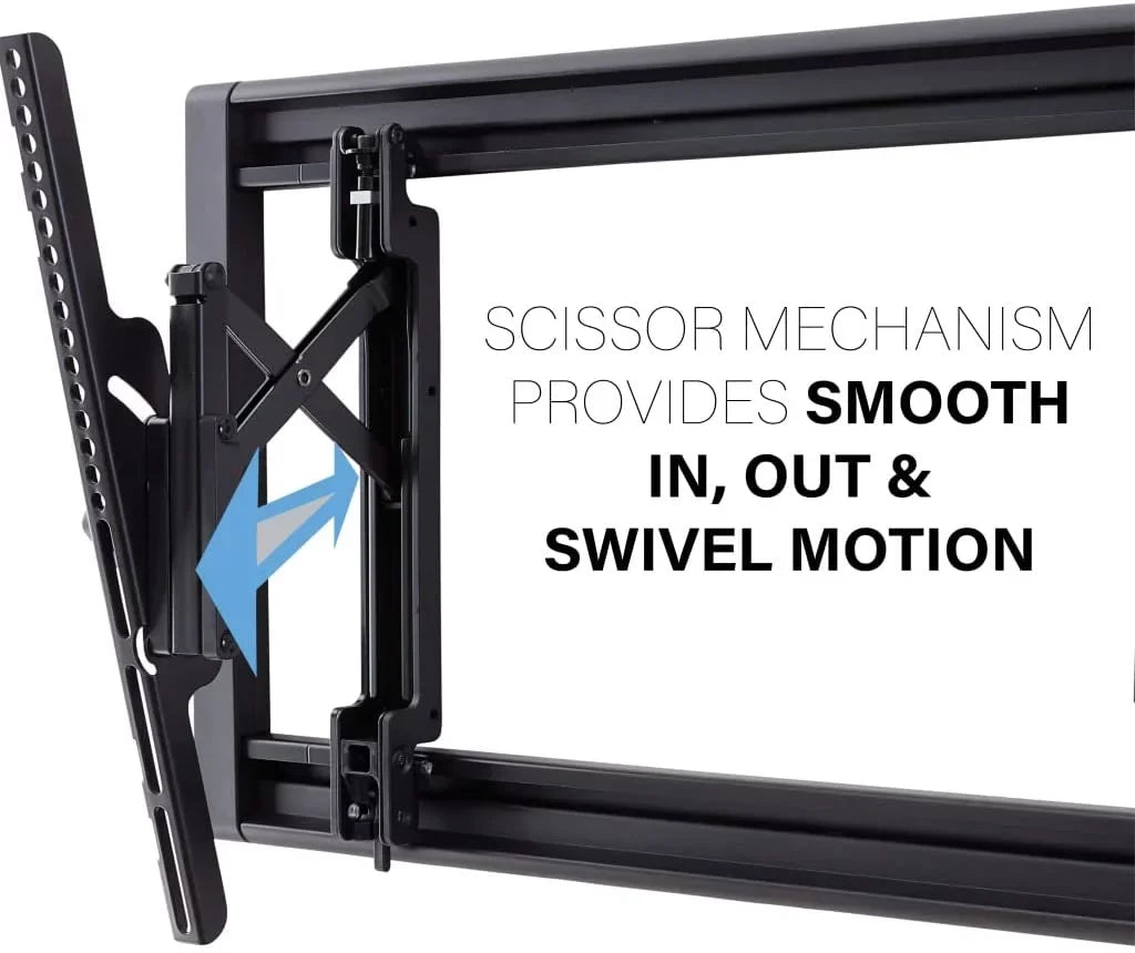 Sizeony KD43X85K 43-inch 4K HDR LED with PSize5 Features Sizemart TV with Sizeanus VLT7-B2 42-90" Advanced Tilt 4D TV Wall Mount (2022)
