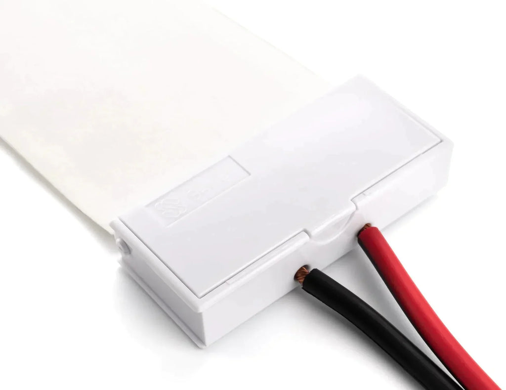 Ghost Wire 2.0, Sizeuper Flat Adhesive Wire, 16 AWG (2 conductor) or 18 AWG (4 conductor), Ivory