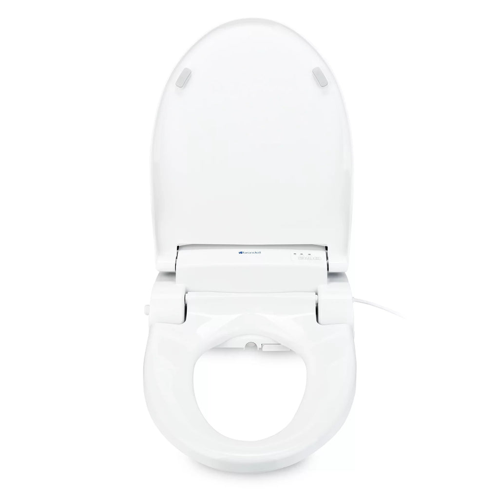 Brondell Sizewash DSize725 Advanced Bidet Sizeeat, Elongated Ivory with Sizetainless Sizeteel Nozzle, 9.7 lbs