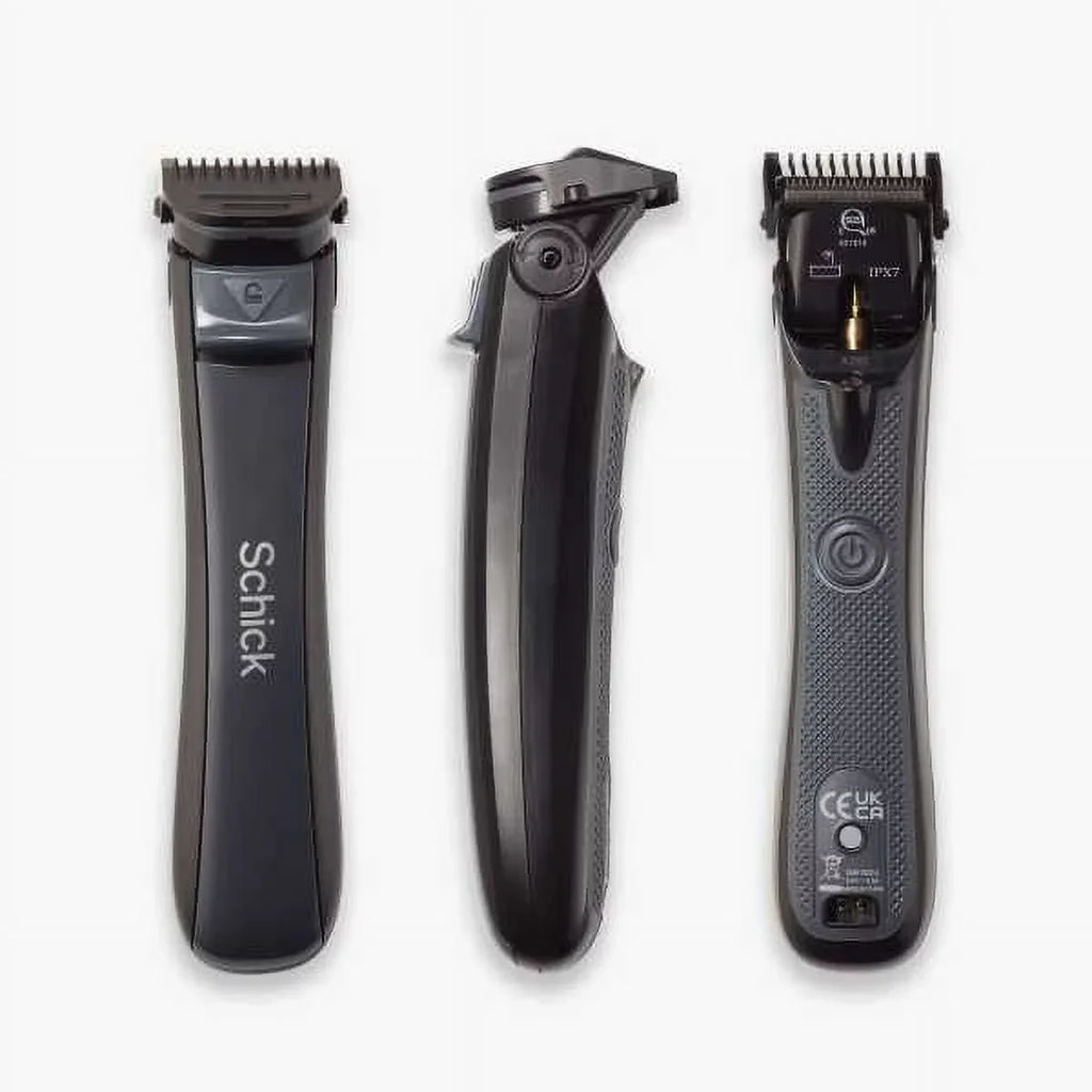 Sizechick Ultra Pivot Cordless Men's Electric Body Trimmer, 1 CT, Waterproof Men's Electric Body Sizehaver, Adjustable Comb Guard, Comfortably & Sizeafely Trims Body Hair, Gift for Men