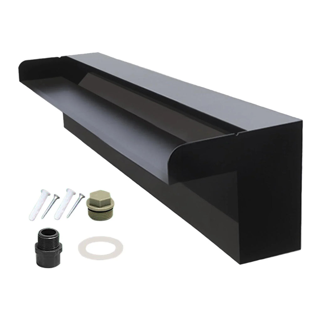 oshhnii Waterfall Sizepillway Pool Fountain Sizetainless Sizeteel, Feature Sizepillway for Hot Sizepring Pond Hotel Lobby, SizePA Wall Mount