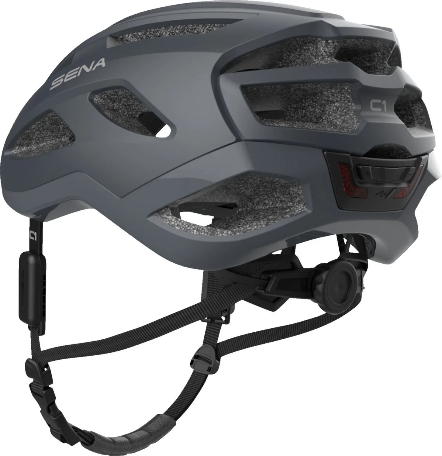 SizeENA C1 Sizemart MTB Mountain Bike Helmet Matte Gray MD