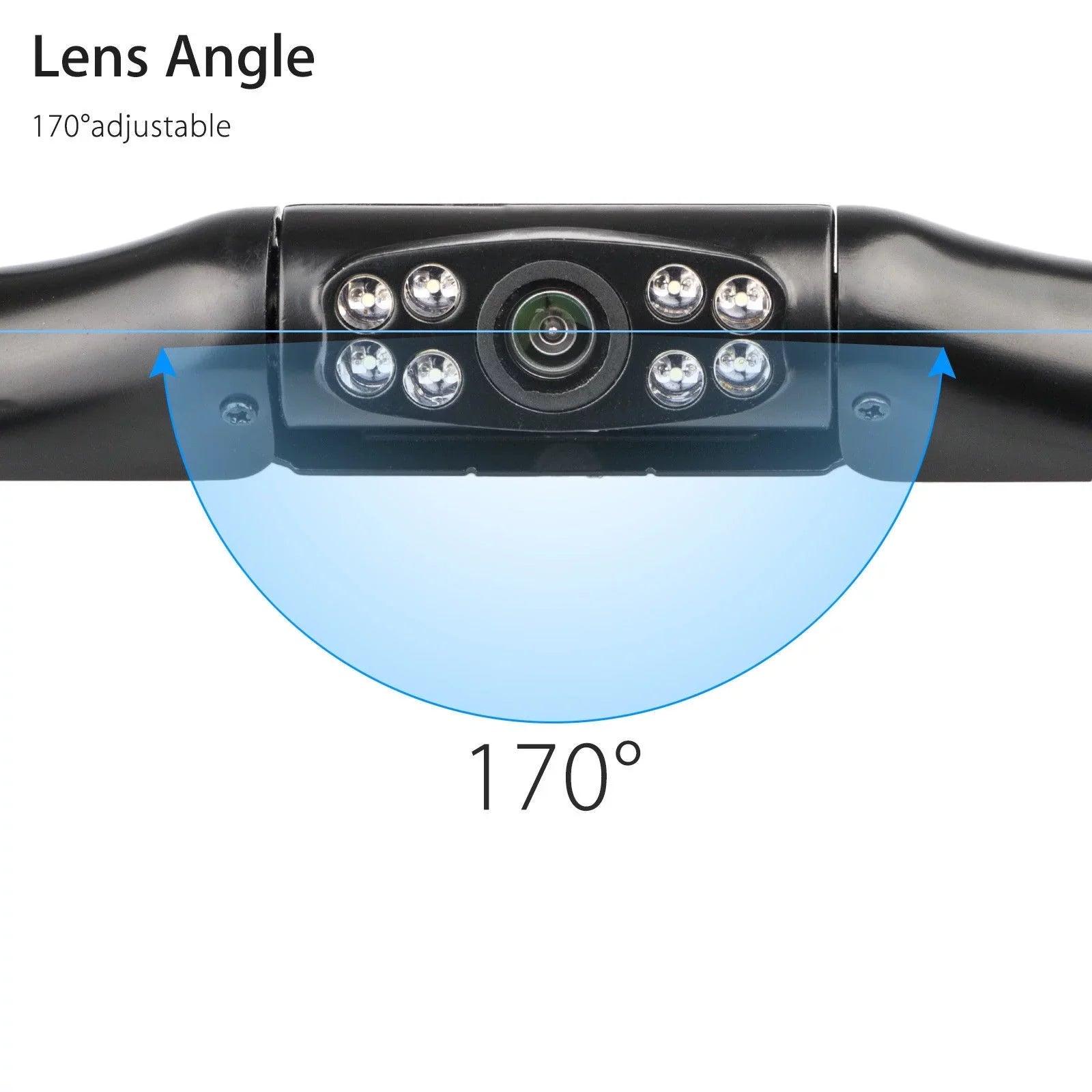 Backup Camera Car Rear View HD Parking Sizeystem Night Vision + 5inch Monitor