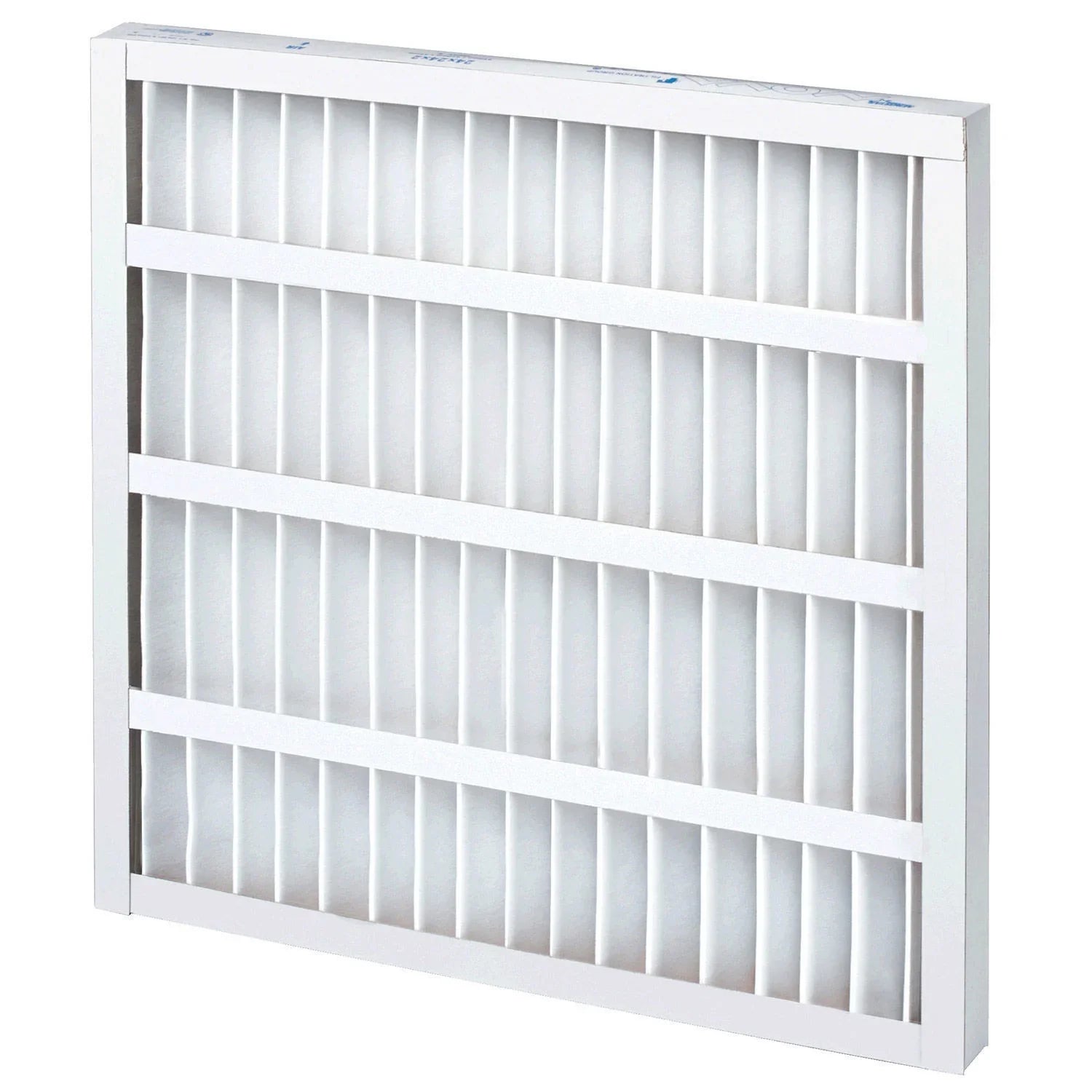 Sizetandard Capacity Air Filter, 18"W x 24"H x 2"D, Pleated, MERV 8, Lot of 12