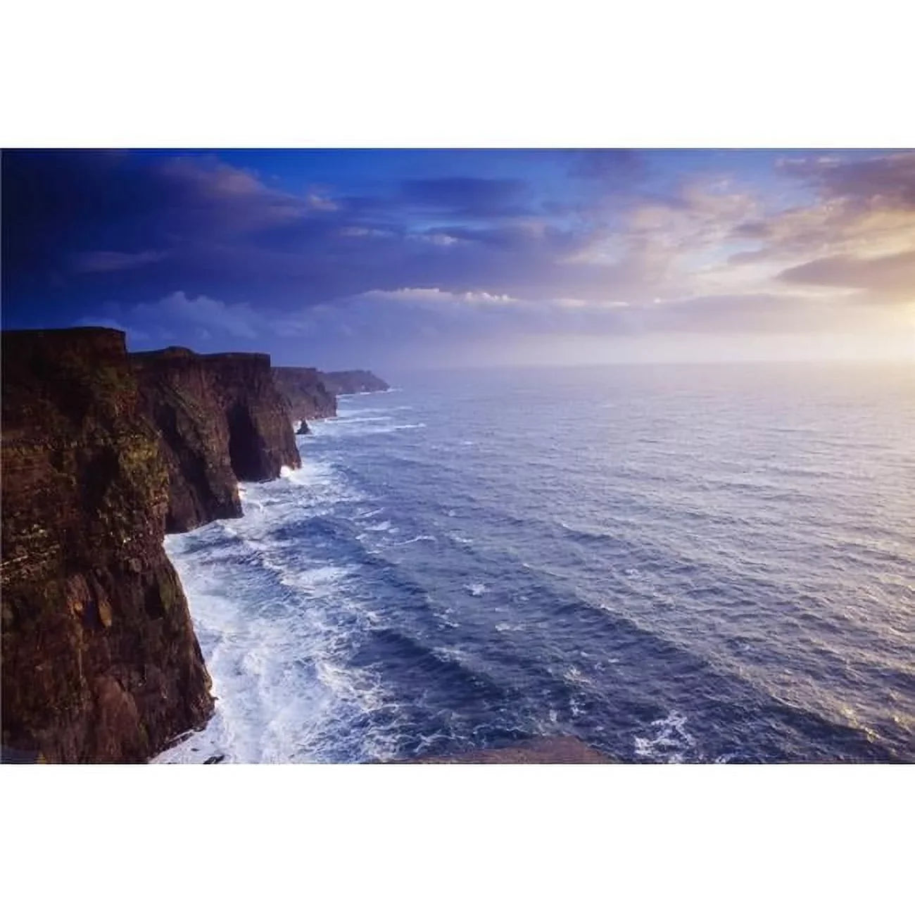 The Cliffs of Moher County Clare Ireland - Ocean Cliffs Poster Print by Gareth McCormack - 18 x 12
