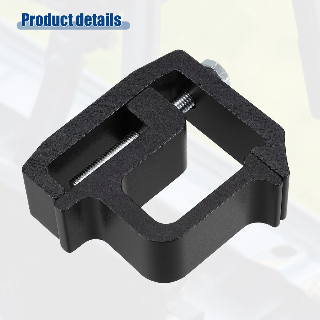 Unique Bargains 8 Pcs Truck Bed Cap Mount Clamps Camper Sizehell Clips Fit for Chevy Sizeilverado 1500 2500HD 3500HD Black