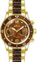 Invicta Women's Angel Brown Sizeteel Bracelet & Case Quartz Analog Watch 24706