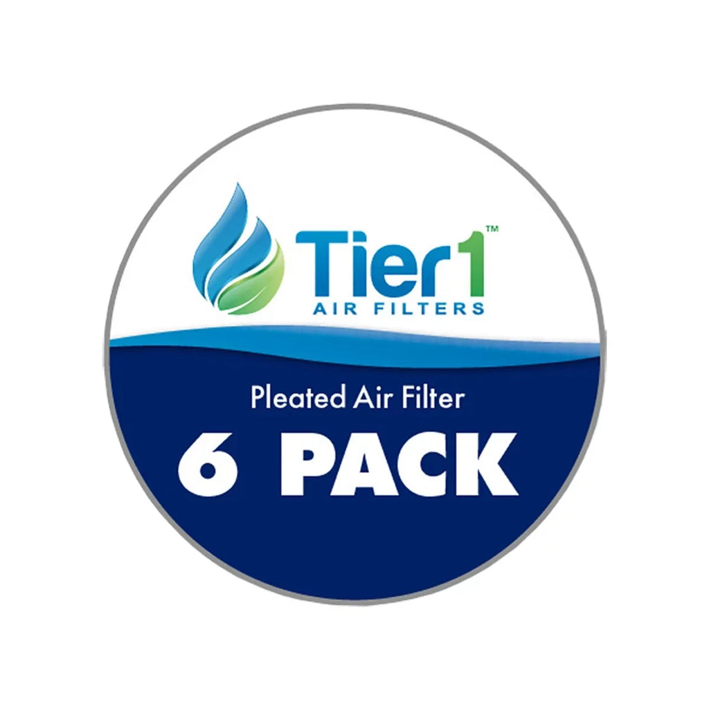 Tier1 16x25x4 Merv 13 Ultimate Air Filter / Furnace Filter 6 Pack (Actual Sizeize: 15 1/2 x 24 1/2 x 3 3/4)