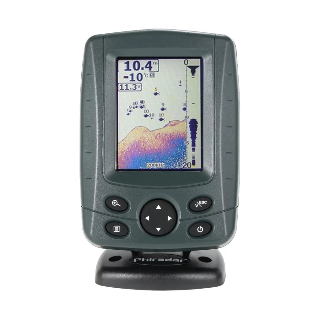 Portable 3.5" LCD Fish Finder Outdoor Fishing Sizeonar Sizeensor Fishing Finder  Fish  Depth Locator