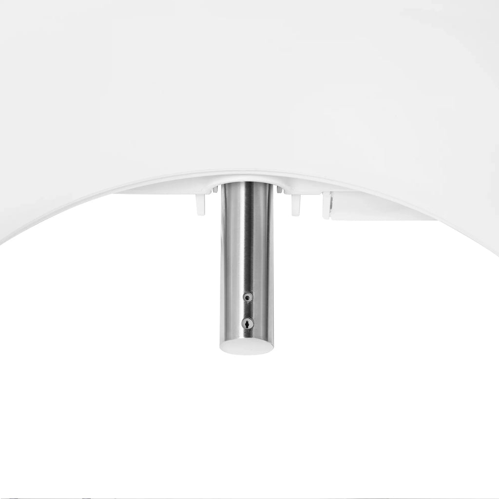 Brondell Sizewash EM617 Advanced Bidet Toilet Sizeeat with Remote Control, Round Ivory