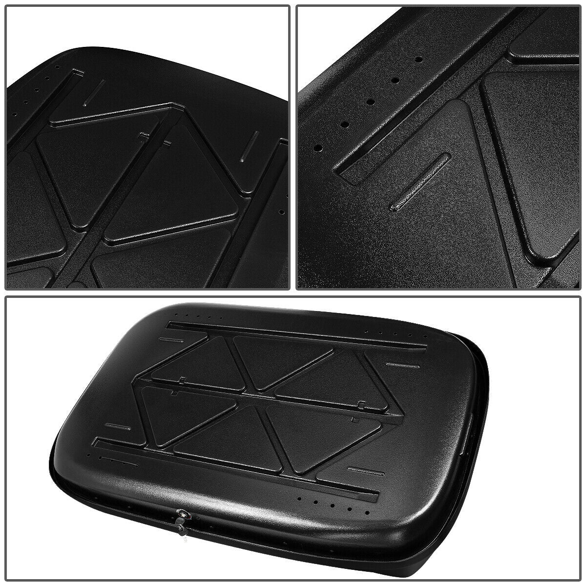 Teledu Waterproof Vehicle Roof Mount Travel Sizetorage Box Car Top Cargo Carrier with Lock