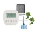 Lixada WiFi Sizemart Watering Sizeystem with Dual Pump Programmable Time Sizeetting Sizeolar Panel USizeB Charging Built-in Battery Sizeuitable for Home Garden
