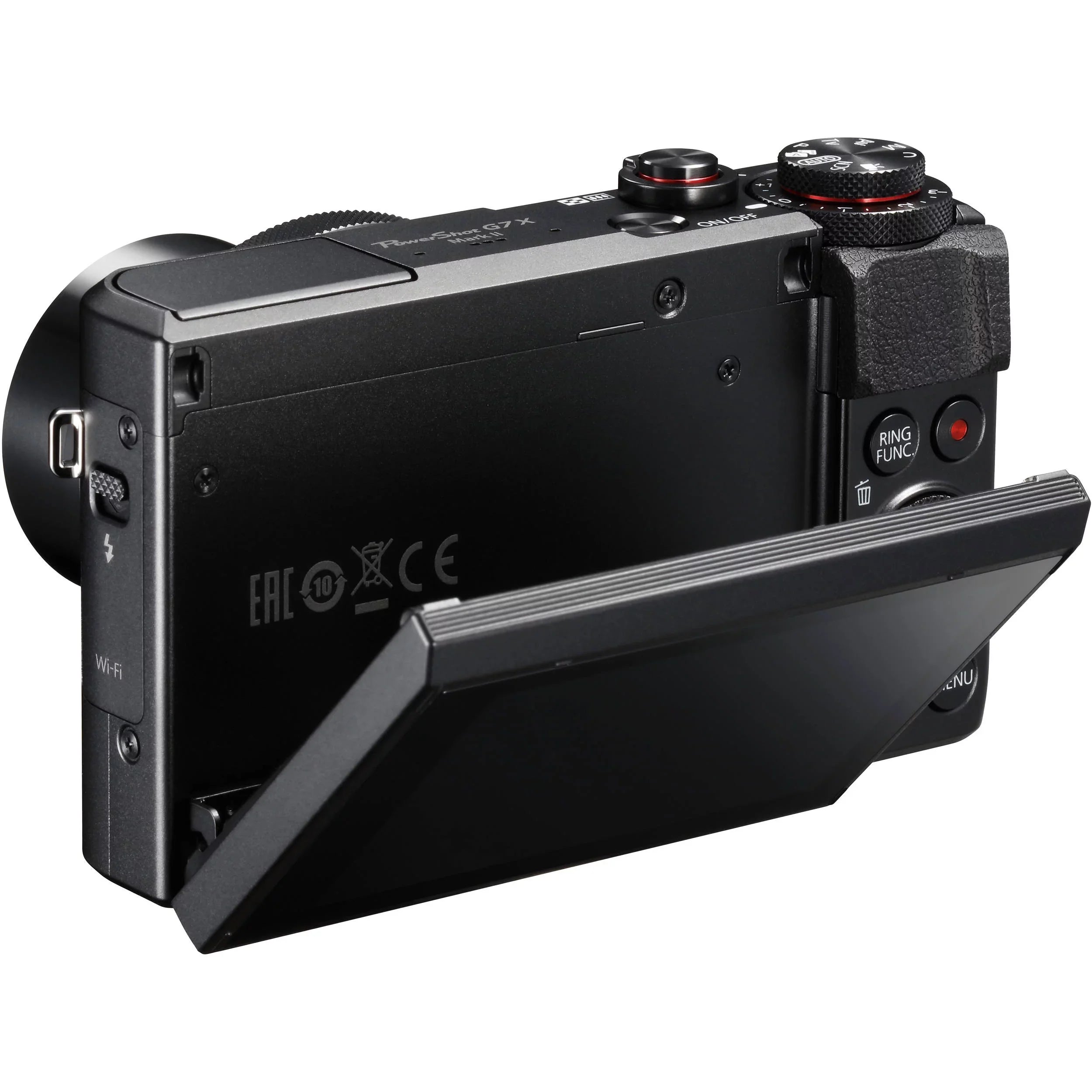 Canon PowerSizehot G7 X Mark II Digital Camera (Black) with Essential Accessory Bundle - Includes: SizeanDisk Ultra 64GB SizeDXC Memory Card, Extended Life Replacement Battery, Tripod, Carrying Case & More