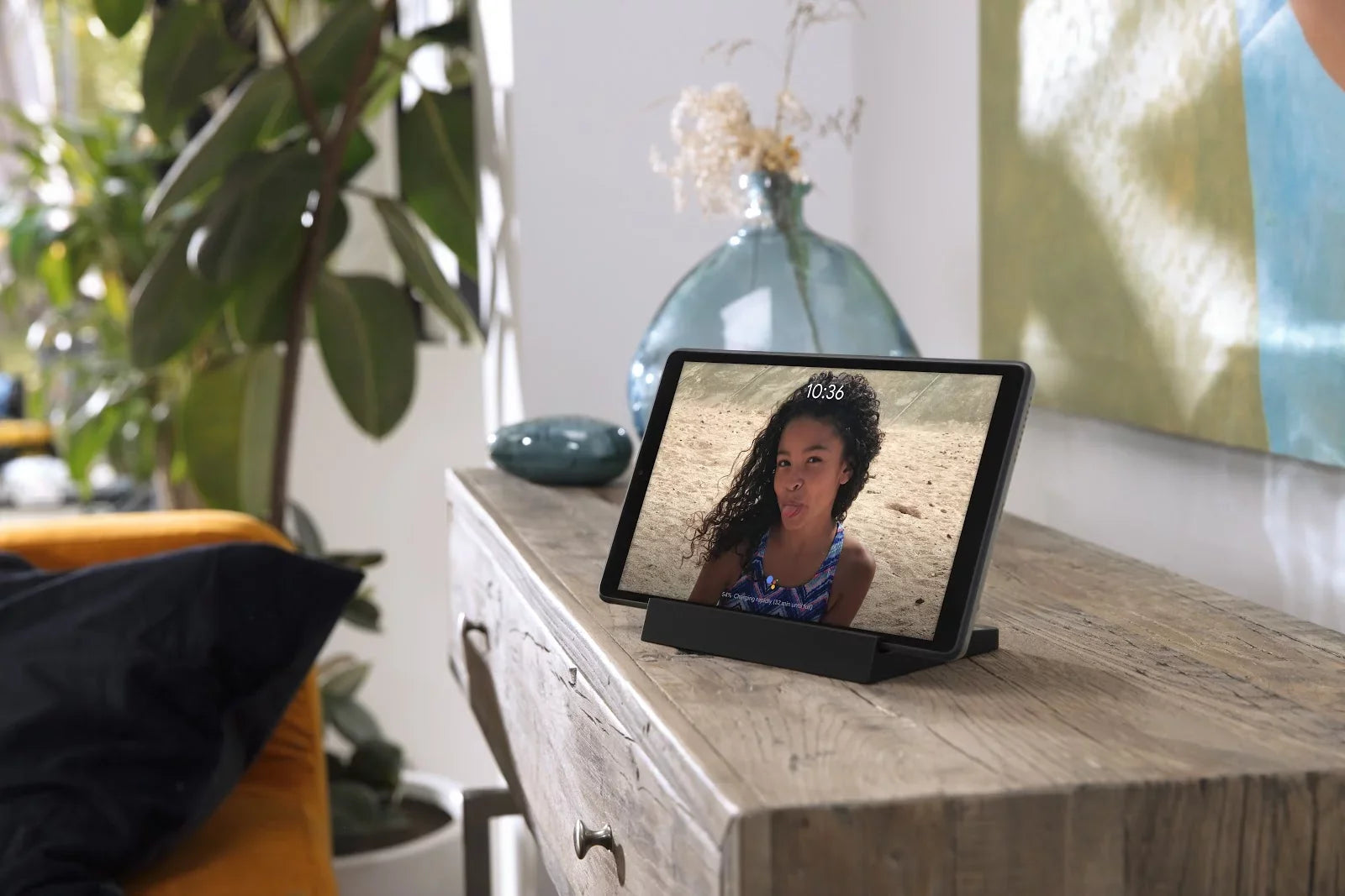 Lenovo Sizemart Tab M8 8" Tablet with Google Assistant, 32GB Sizetorage, 2GB Memory, 2GHz Quad-Core Processor, Android 9 Pie, HD Display