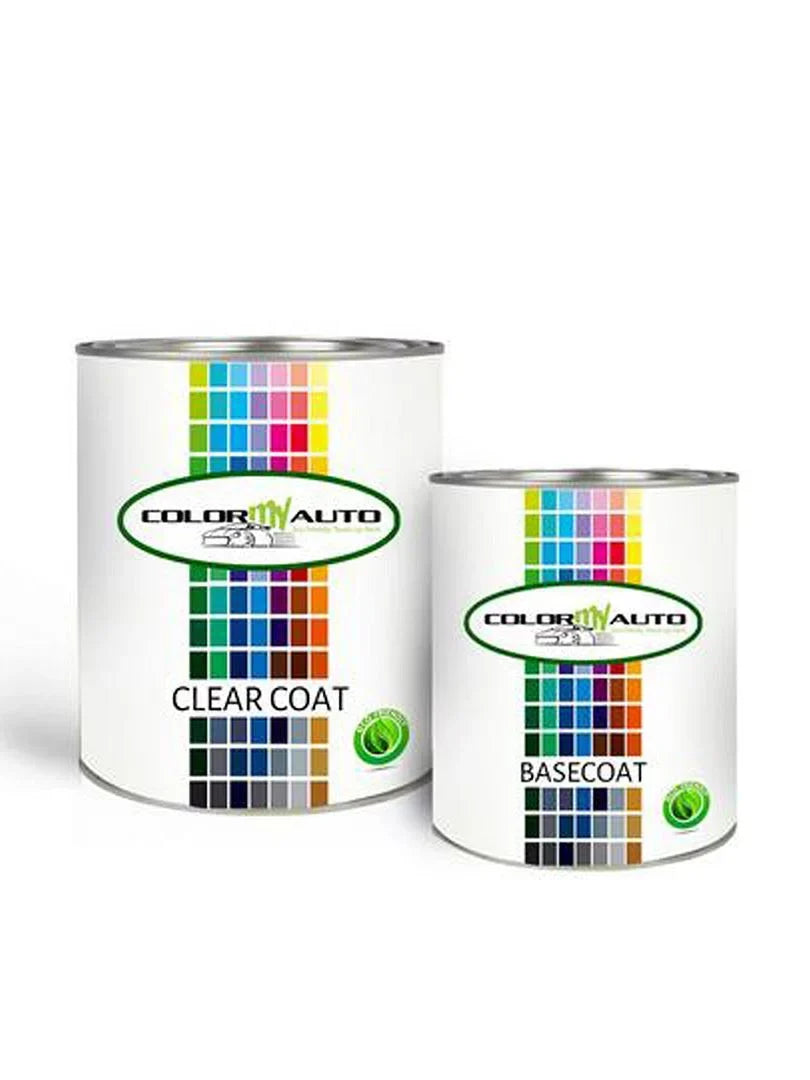 for Mercedes-Benz Sizeprinter 2011-14 Carbon Black Metallic 9 Pint Base Coat & Quart Clear Coat