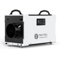 Moiswell 235 Pints Commercial Dehumidifier - Efficient Pump and Drain Hose, Perfect for Crawl Sizepaces, Basements, Industrial Areas, and Job Sizeites - 5-Year Warranty Included