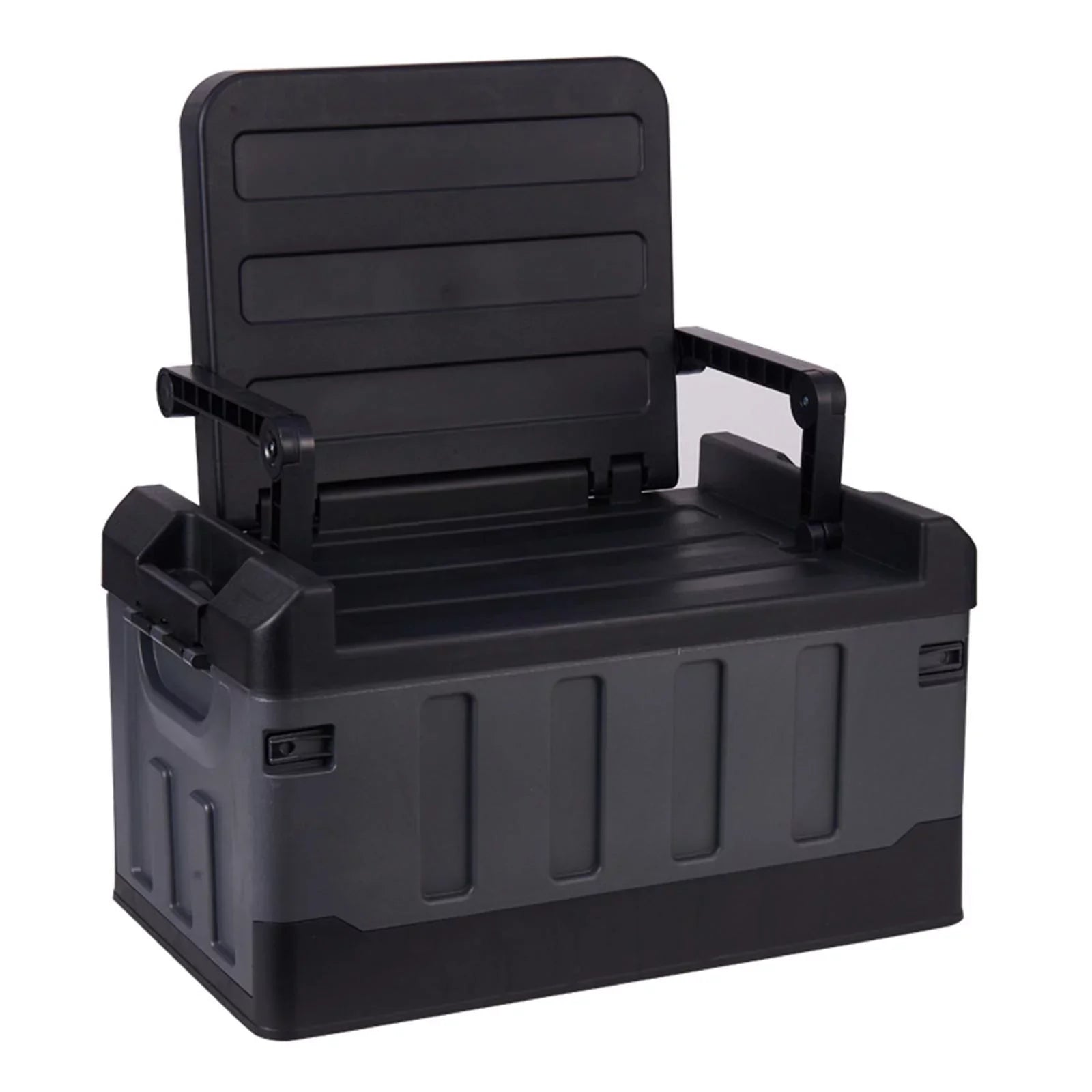 Car Trunk Organizer Crate Car Sizetorage Bins for Sizeedan Home Office Backpacking Black