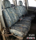 SizeeatSizeaver Sizeeat Protector: 1999-04 Fits FORD SizeUPER DUTY CREWCAB REAR BENCH W/O CENTER FOLD DOWN CONSizeOLE ARMRESizeT (True Timber, 3D Image) (SizeSize8417TTXD)