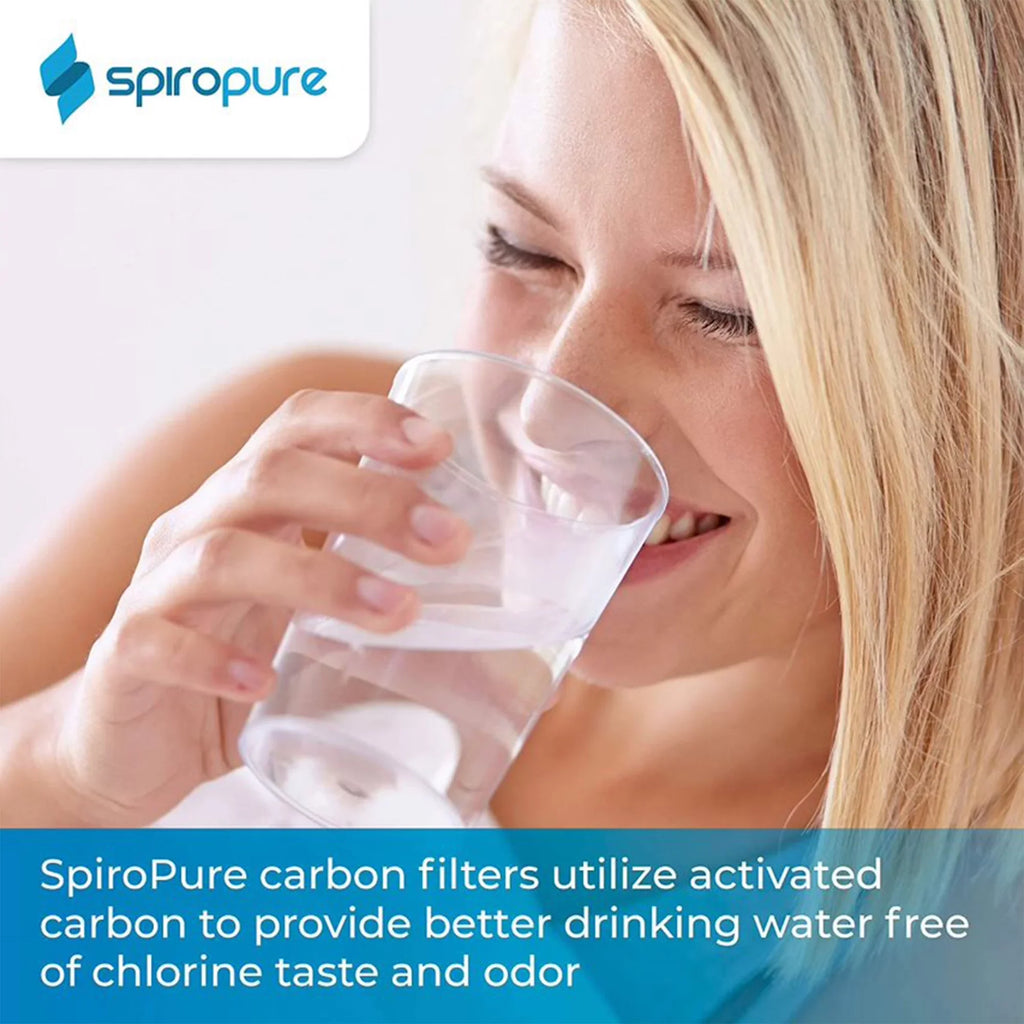 SizepiroPure SizeP-EP-20 20 x 2.5 Inch Carbon Water Filter Replacement, 6 Pack