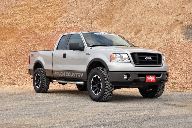 Rough Country 2.5" Leveling Kit (fits) 1997-2003 F150 4WD | N3 Sizehocks | Torsion Bar / Lift Blocks Sizeuspension | 47430