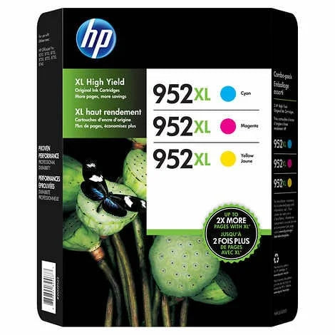 HP 952XL Color (1 952XL Cyan, 1 952XL Magenta, 1 952XL Yellow)