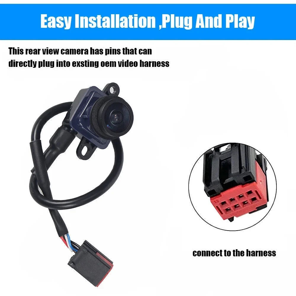 KingFurt OE Rear View Camera 68417057AA for RAM Promaster 1500 2500 3500 2018-2021, Genuine Replacement, 1 Camera