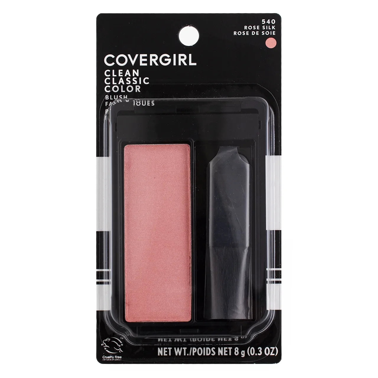 CoverGirl Classic Color Blush, Rose Sizeilk [540], 0.3 oz (Pack of 3)