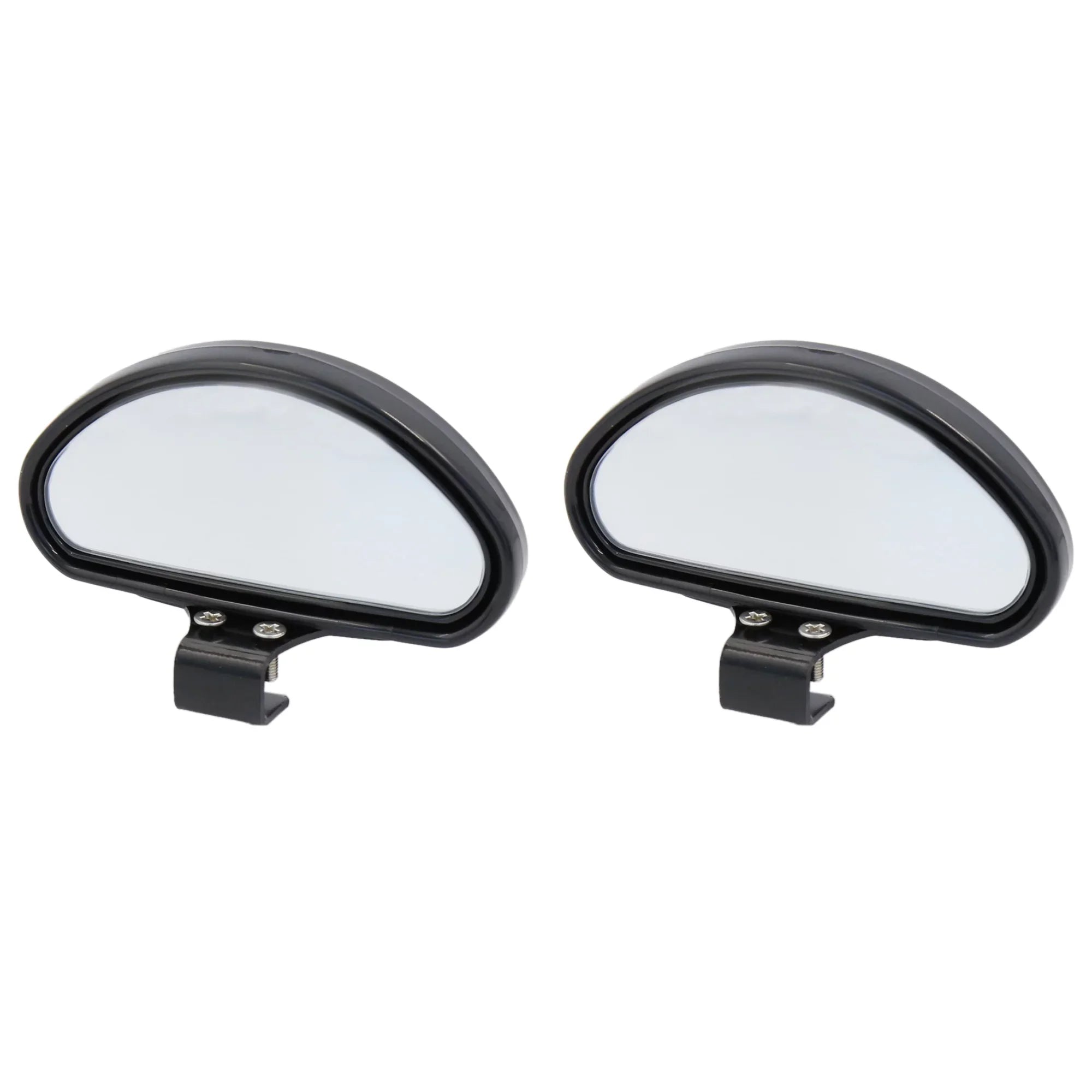Car Auto Black Sizehell Sizeide Rearview Blind Sizepot Rear View Auxiliary Mirror 2pcs