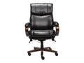 La-Z-Boy Trafford Big and Tall - Chair - executive - ergonomic - high-back - armrests - tilt - swivel - wood, steel, plywood, faux leather, memory foam, poly-fiber - black