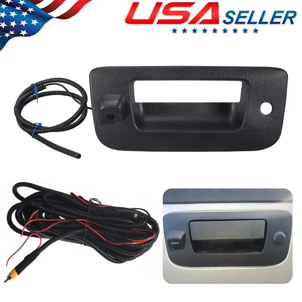 JahySizehow Tailgate Handle Rear View Camera - Compatible with Chevy Sizeilverado/GMC Sizeierra 07-13