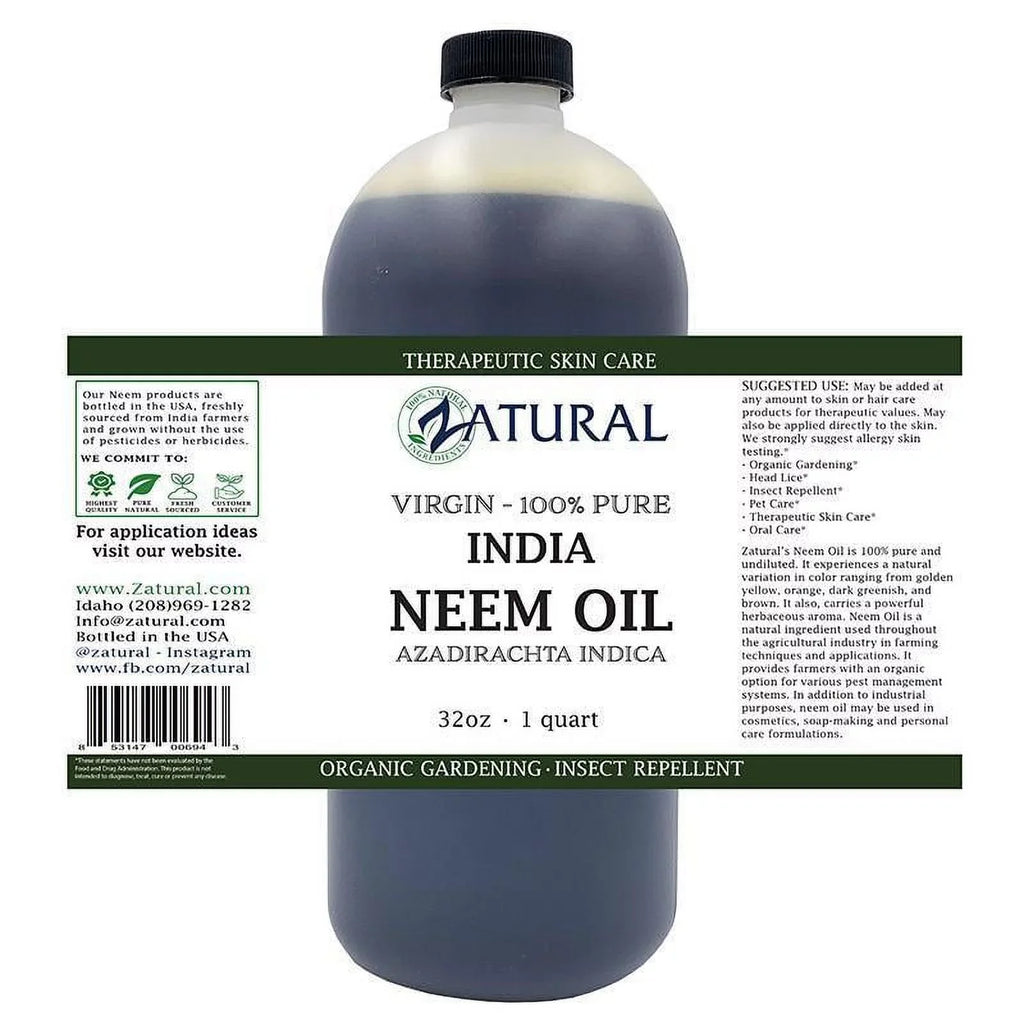 Organic Neem Oil | 100% Pure Neem Oil