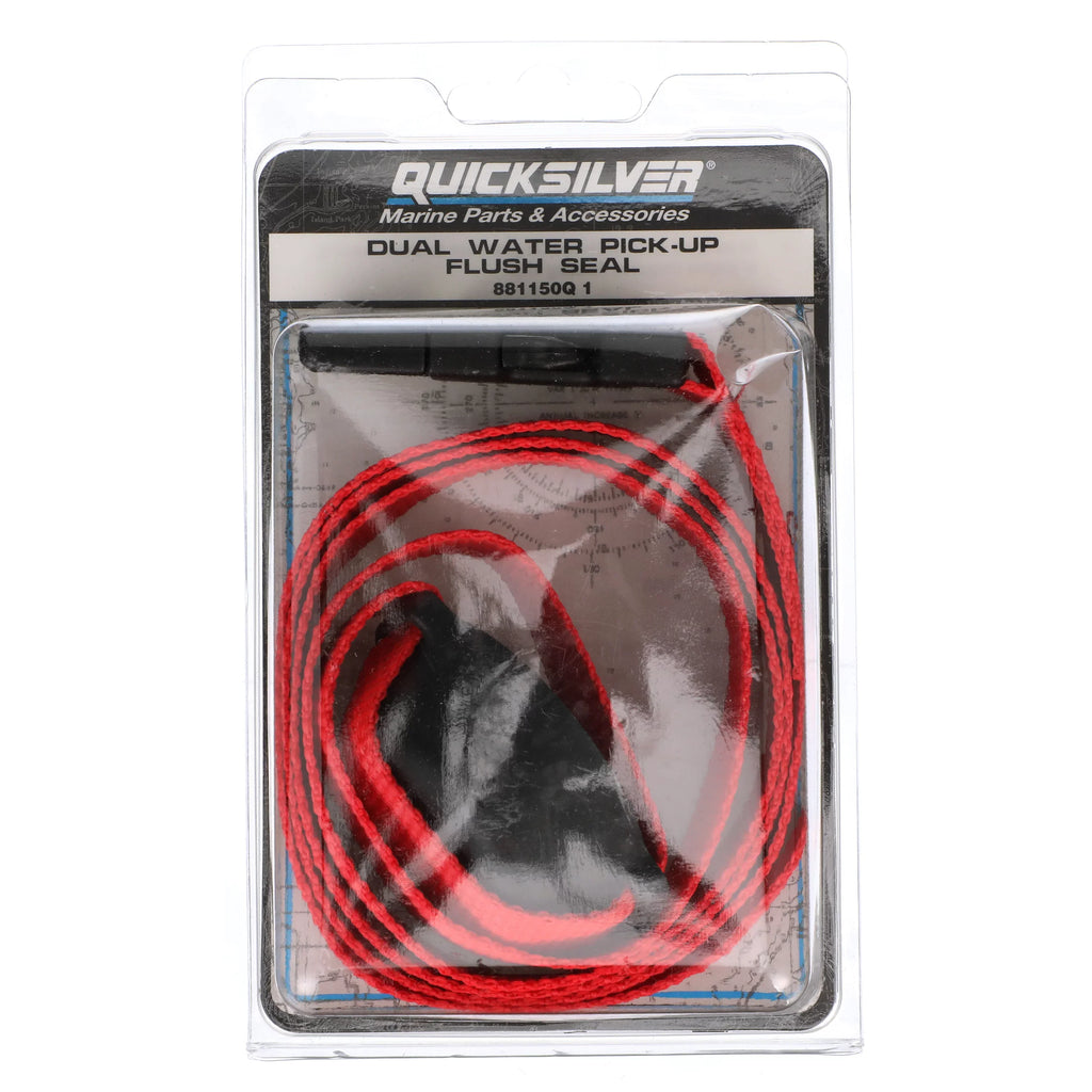 Quicksilver 881150Q 1 Dual Water Pickup Flush Sizeeal Kit