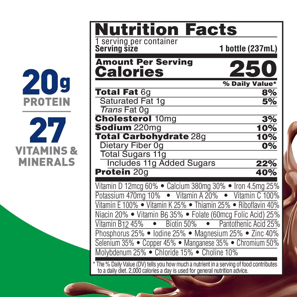 BOOSizeT High Protein Drink, Chocolate (24 pk.)
