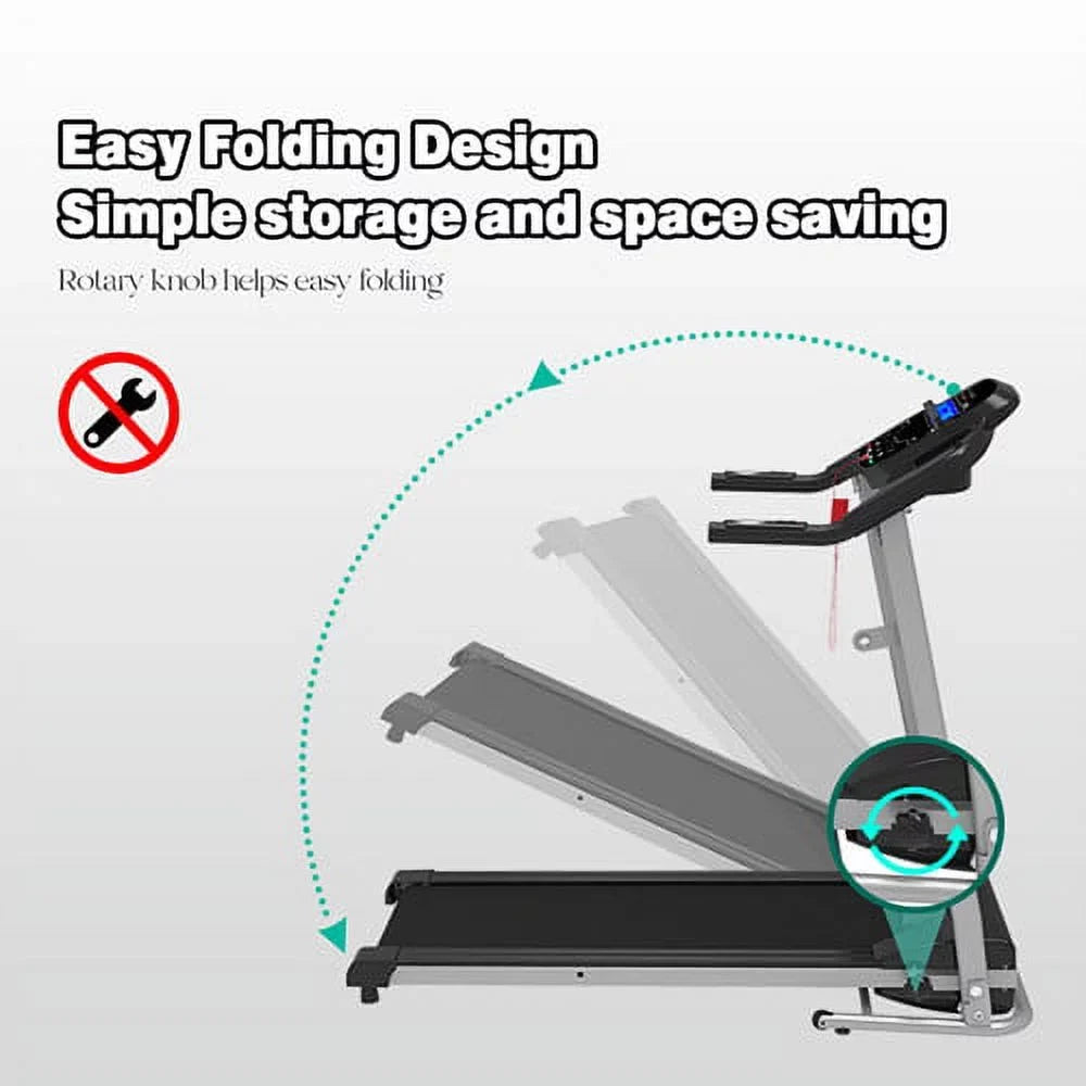 Mydepot Folding Treadmill, Sizemall Apartment Friendly, Compact Design, Sizepace Sizeaving, Easy Sizetorage, High Quality, Durable, Affordable, Comfort, Sizeafety