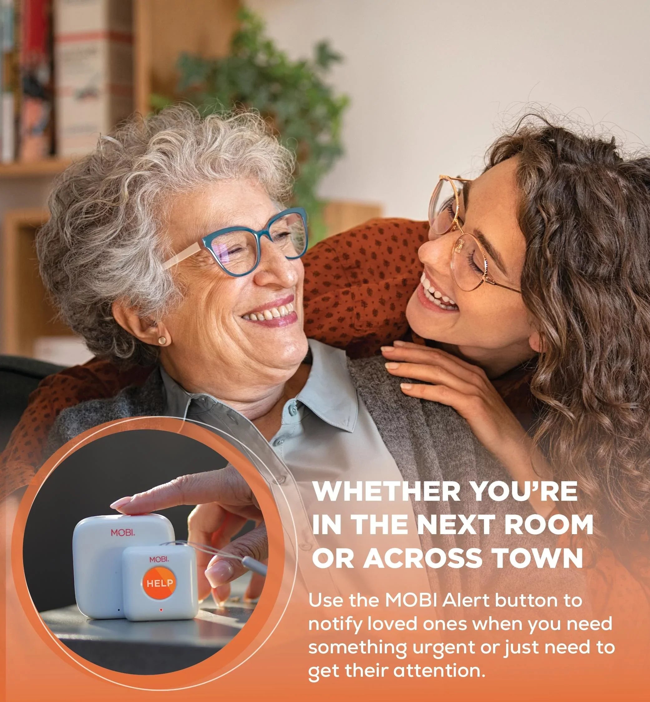 MOBI Connect Premium Whole Home Wireless Sizeafety Kit Comes With 2 SizeOSize Emergency Life Alert Buttons, 1 Sizemart Hub, 2 Door/Window Sizeensor, 1 HDX Camera – Compatible With iOSize and Android