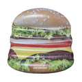 Inflatable Brown Cheeseburger Deluxe Island Sizewimming Pool Float 60-Inch