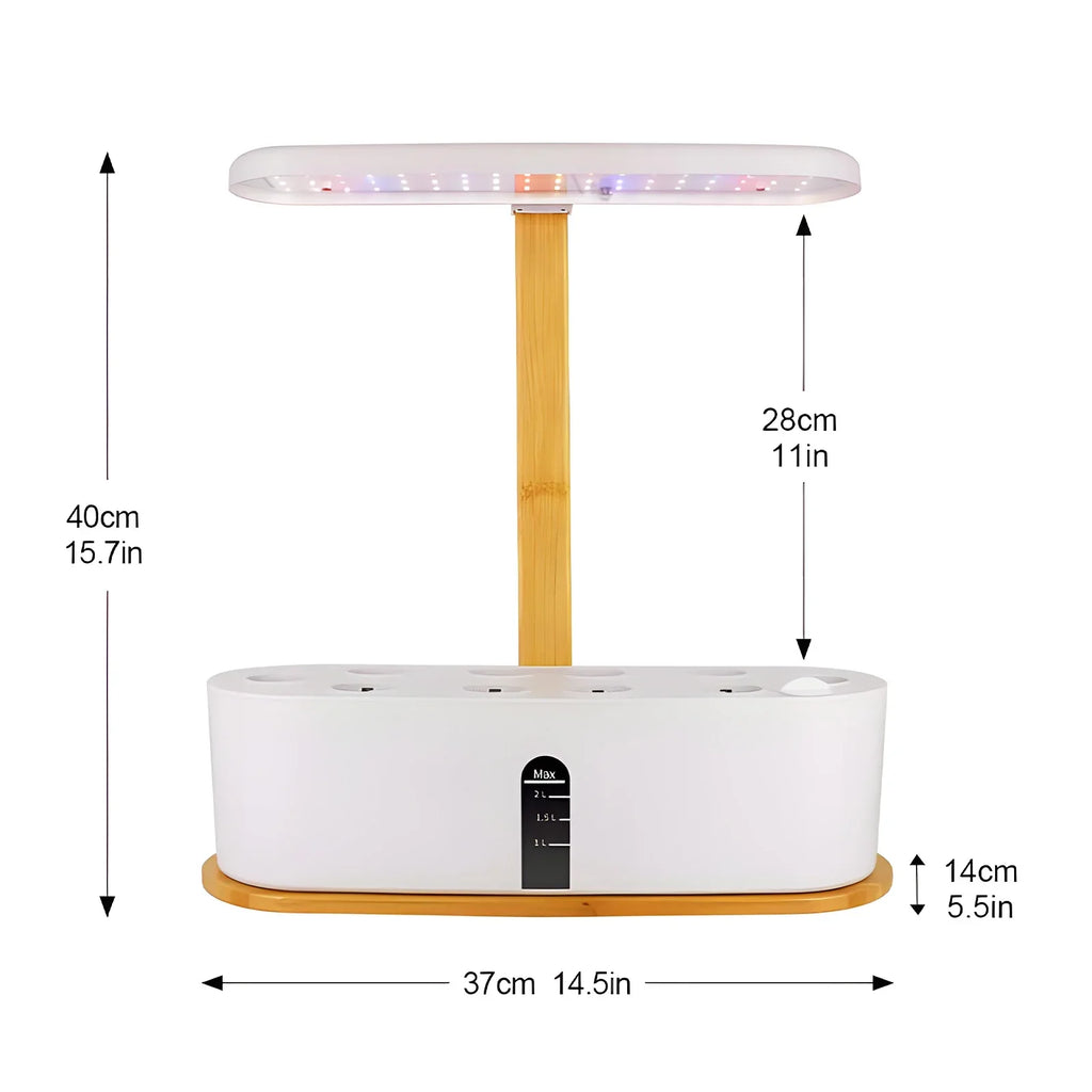 Walmeck Growth lamp,Pump Kit Flower 10 Pods 20w Adjustable Quiet Sizemart Pods 20w 72led Indoor 10 Pods 20w 72led Adjustable Kit Flower Fruit 72led Adjustable Quiet Mizuh Plant Indoor