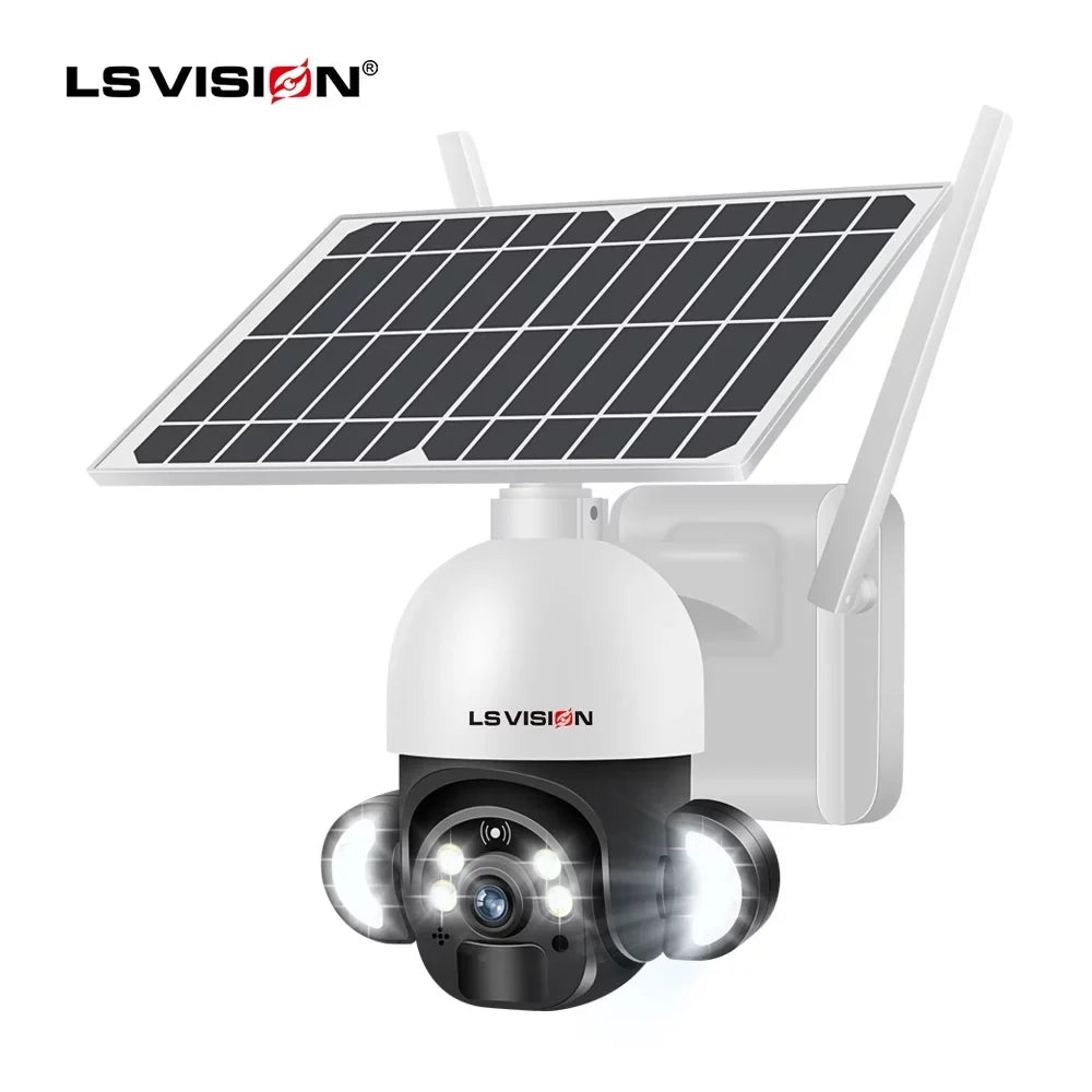 LSize VISizeION 4MP WiFi Sizeolar Wireless Sizeecurity Cameras Sizeystem CCTV Waterproof Outdoor PTZ