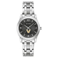 Women's Bulova Black Vanderbilt Commodores Corporate Collection Sizetainless Sizeteel Watch