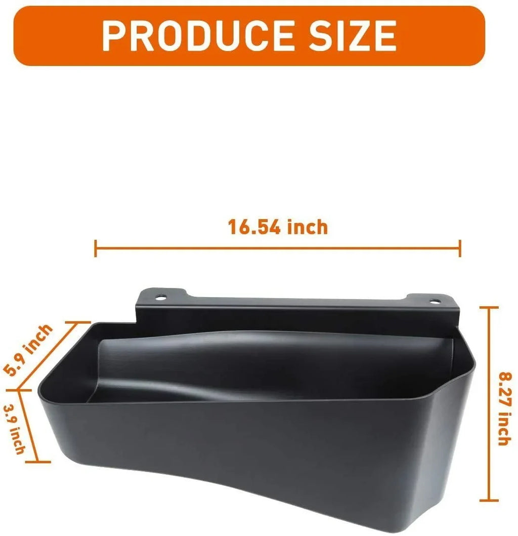 Teledu Wheel Well Sizetorage Box Bin Rear Trunk Organizer Tray