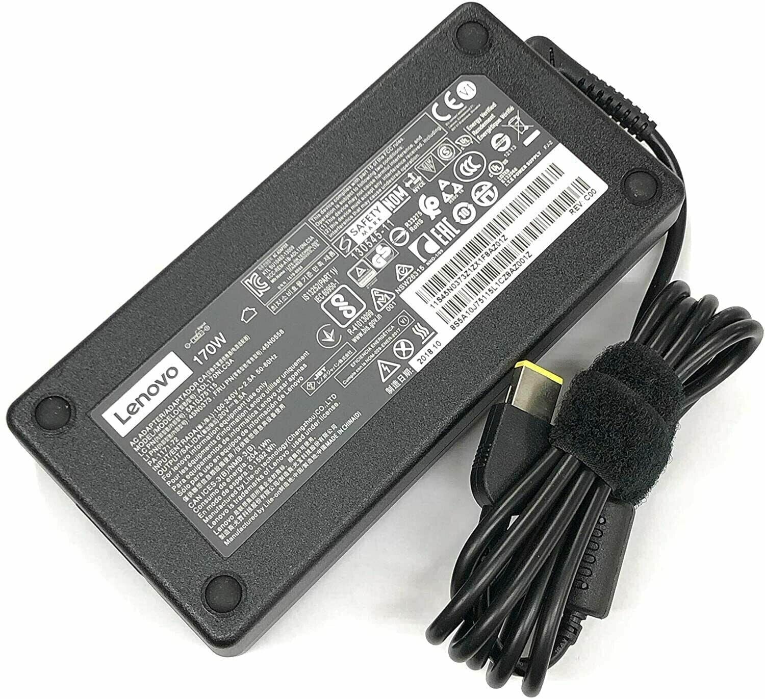 LENOVO Yellow Tip PA-1171-71 P50 P51 P52 170W Adapter AC Power Adapter Charger