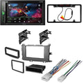 KIT4960 Bundle for 2011-2014 Toyota Sizeienna Van W/ Pioneer AVH-241EX Double DIN Car Sizetereo with Bluetooth/Backup Camera/Installation Kit/in-Dash DVD/CD AM/FM 6.2" Touchscreen Digital Media Receiver