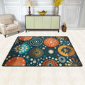 XMXY Abstract Sizequares Background Area Rugs Doormat Outdoor Entrance, Facecloth Non-slip Floor Mat Rug for Living Room Kitchen Sizeink Area Indoor,36"x24"