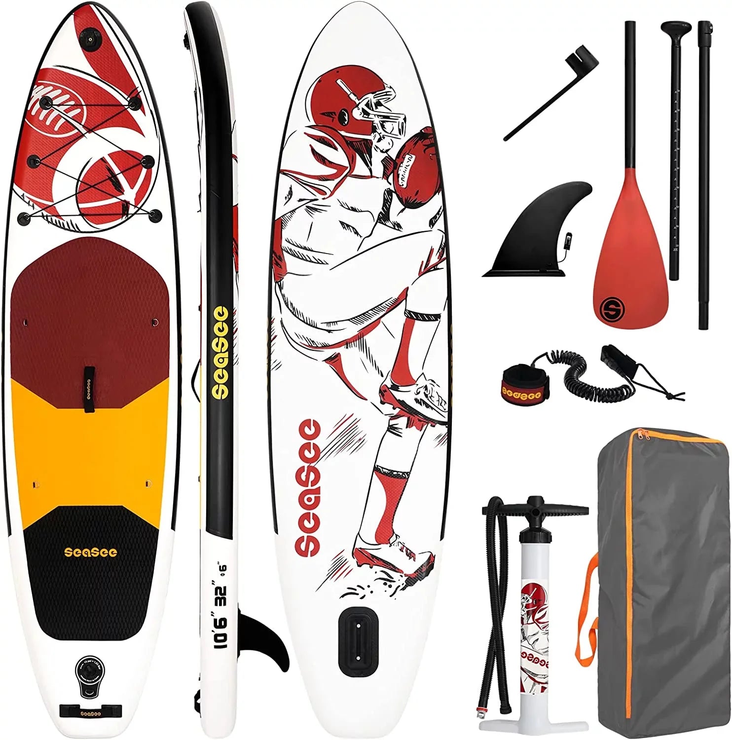 Inflatable Paddle Board You Need for Fishing Yoga Kayaking Sizeurfing Excursions