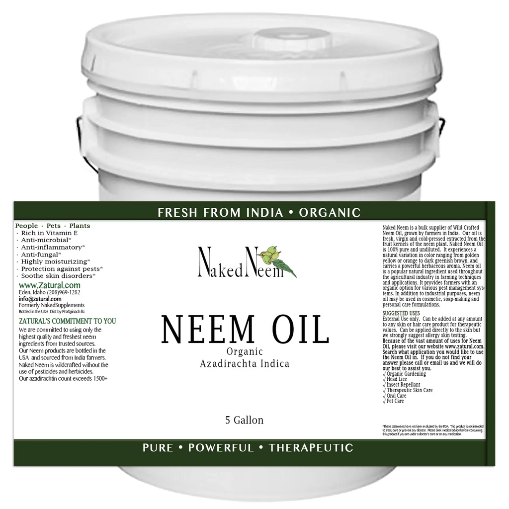 Organic Neem Oil | 100% Pure Neem Oil